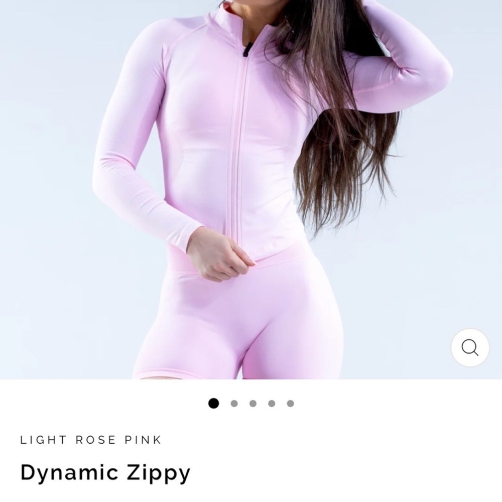 DFYNE Zippy Jacket Light Rose Pink
